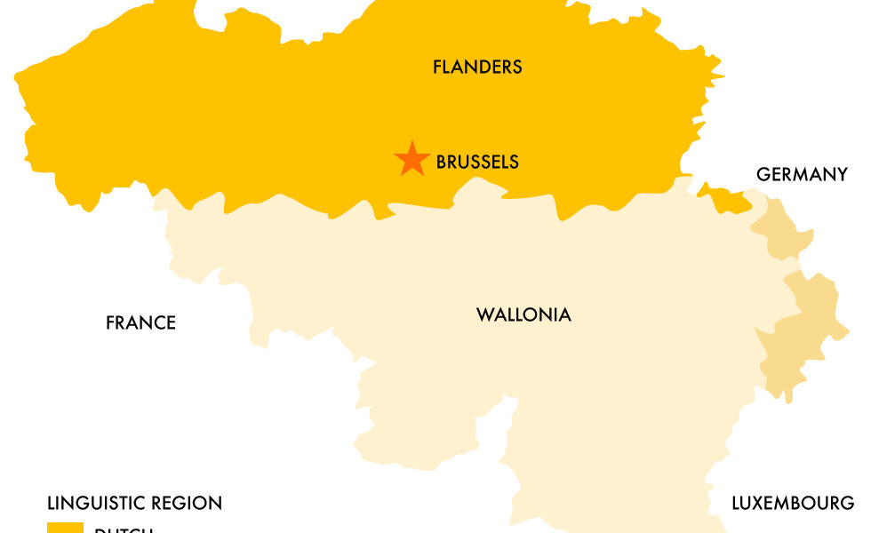 Idiomas hablados en Bélgica